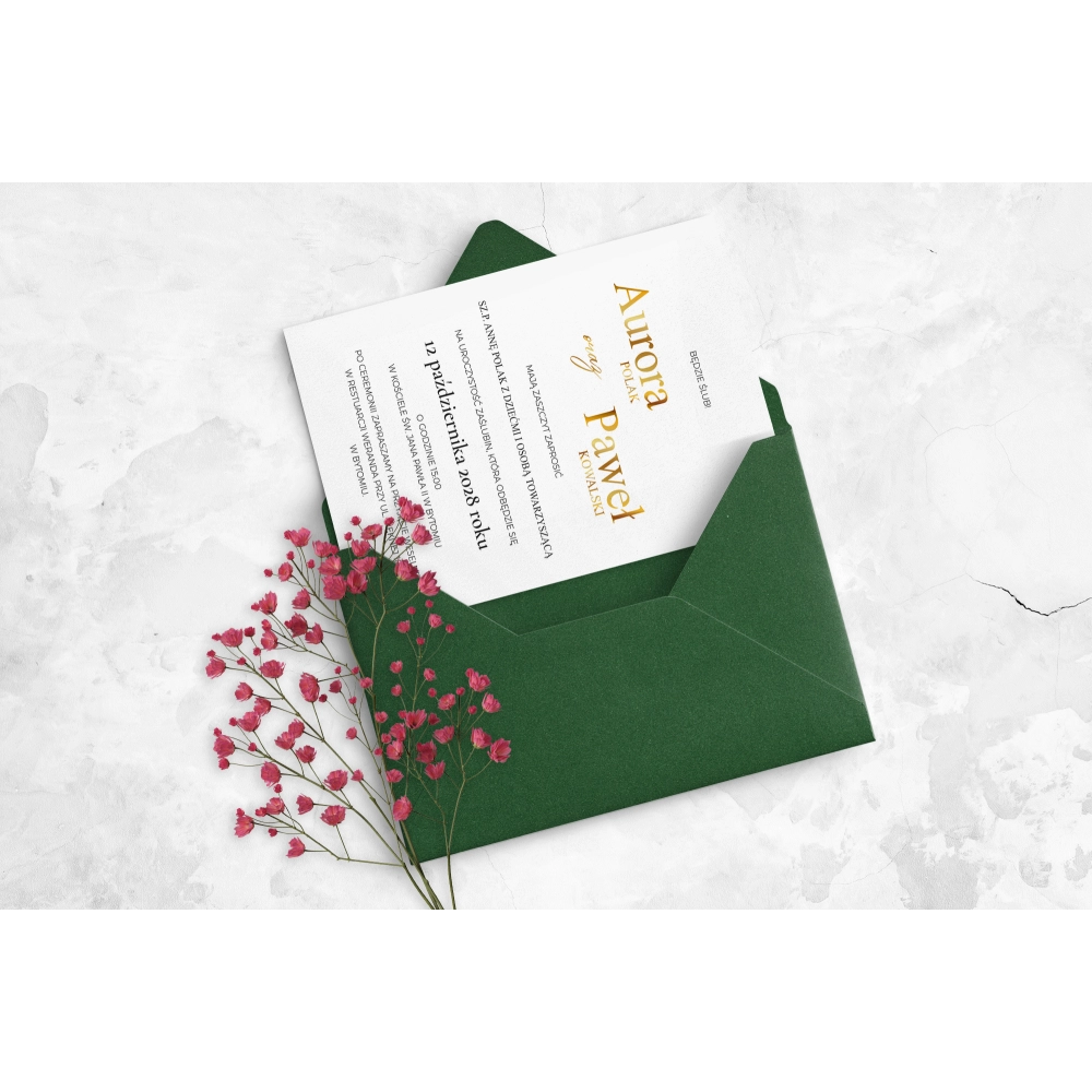 Zaproszenia ślubne Infinite