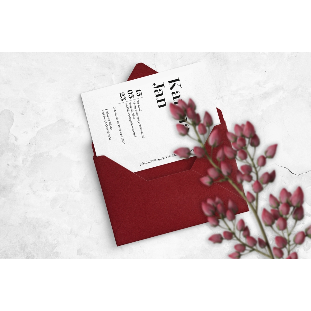 Zaproszenia ślubne Rose Harmony