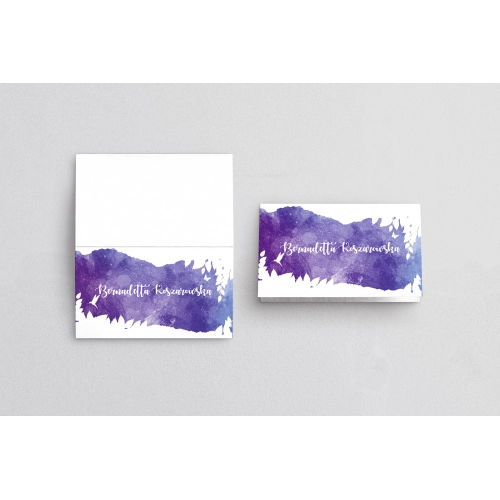 Winietki ślubne składane Stylish Motyw 6