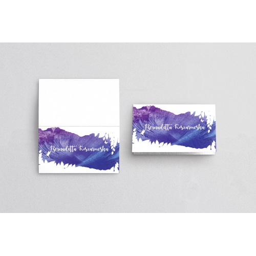 Winietki ślubne składane Stylish Motyw 13