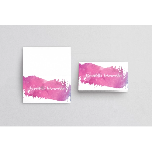 Winietki ślubne składane Stylish Motyw 16