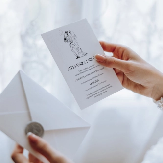 Zaproszenia ślubne Boom - Motyw 1