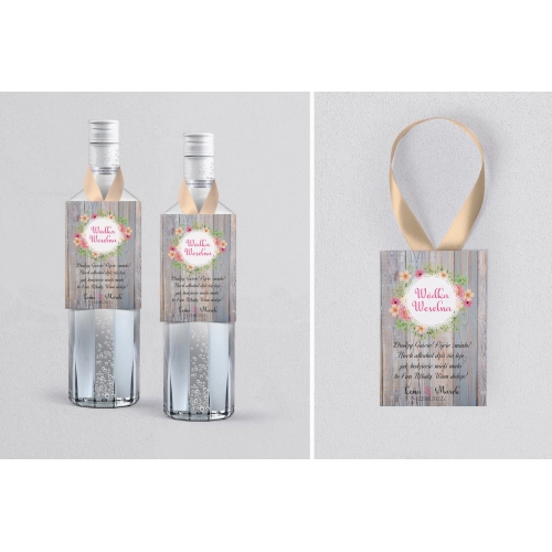 Zawieszka na alkohol Rustical Motyw 2