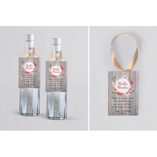 Zawieszka na alkohol Rustical Motyw 3