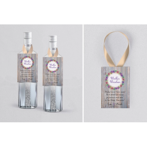 Zawieszka na alkohol Rustical Motyw 5