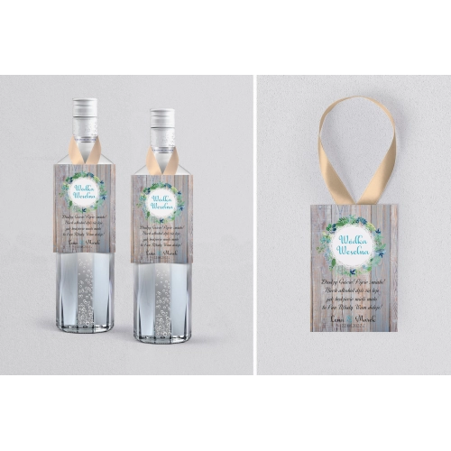 Zawieszka na alkohol Rustical Motyw 12