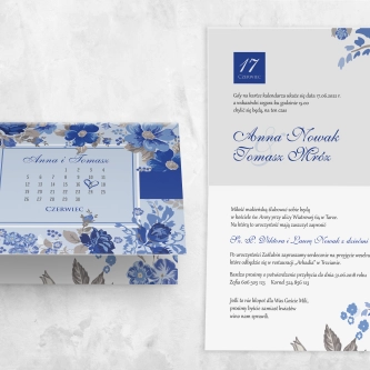 Zaproszenie ślubne Nasz Dzień - Motyw 1