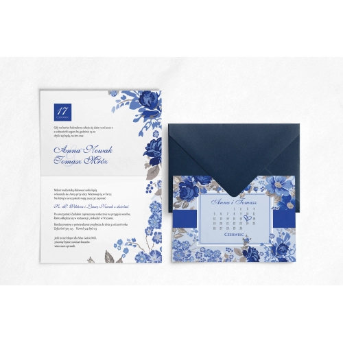 Zaproszenie ślubne Nasz Dzień - Motyw 1
