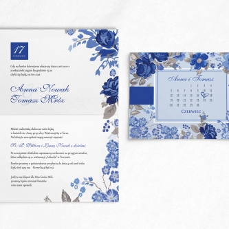 Zaproszenie ślubne Nasz Dzień - Motyw 1