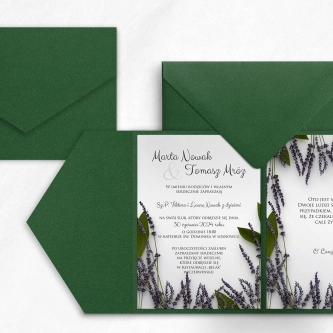 Zaproszenia ślubne w&nbsp;etui Soft - motyw 5