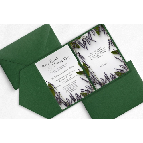 Zaproszenia ślubne w&nbsp;etui Soft - motyw 5