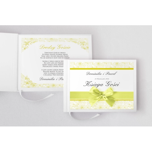 Księga Gości Weselnych Ornaments Motyw 11