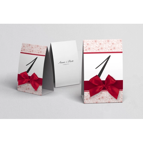 Numerki na stół Ornaments Motyw 2