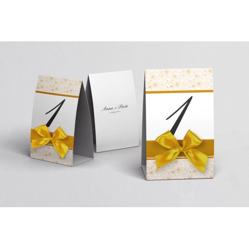 Numerki na stół Ornaments Motyw 3