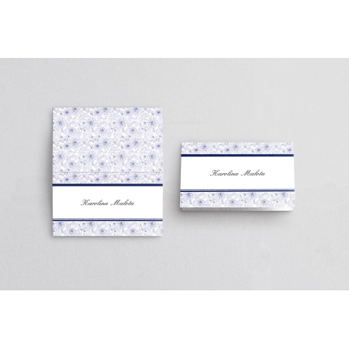 Winietki ślubne składane Ornaments - Motyw 1