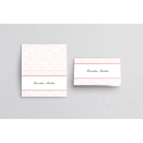 Winietki ślubne składane Ornaments - Motyw 5