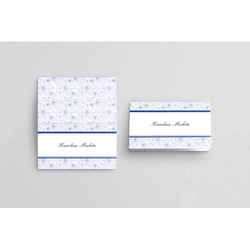 Winietki ślubne składane Ornaments - Motyw 6