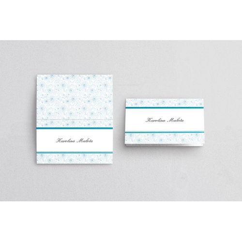 Winietki ślubne składane Ornaments - Motyw 8