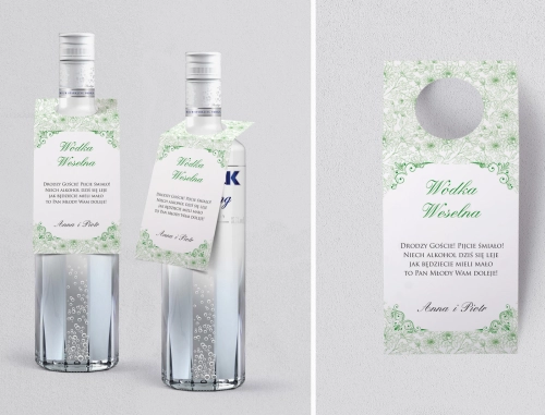 Zawieszka na alkohol oczko Ornaments Motyw 12