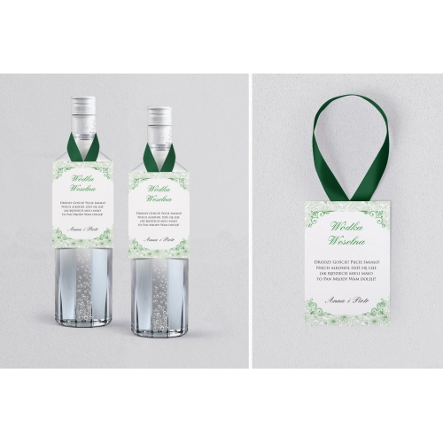 Zawieszka na alkohol Ornaments - Motyw 12