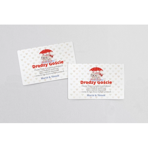 Naklejki na ciasto weselne Uroczy Deszcz Motyw 4