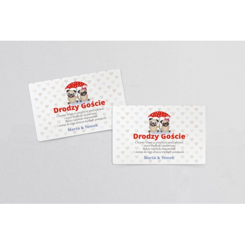 Naklejki na ciasto weselne Uroczy Deszcz Motyw 6