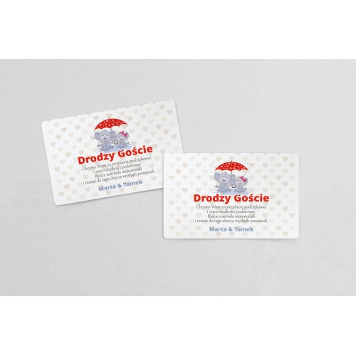 Naklejki na ciasto weselne Uroczy Deszcz Motyw 9