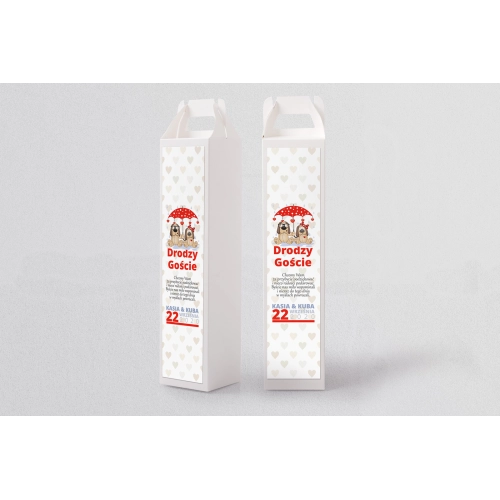 Pudełko na alkohol Uroczy Deszcz Motyw 1