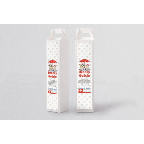 Pudełko na alkohol Uroczy Deszcz Motyw 3