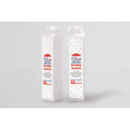 Pudełko na alkohol Uroczy Deszcz Motyw 9