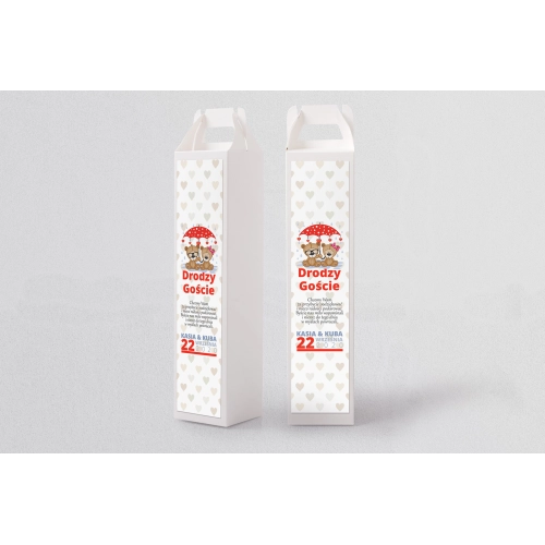 Pudełko na alkohol Uroczy Deszcz Motyw 14