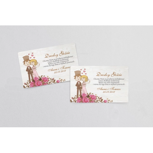 Naklejki na ciasto weselne Naturalna Miłość Motyw 6