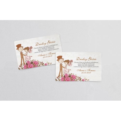 Naklejki na ciasto weselne Naturalna Miłość Motyw 17