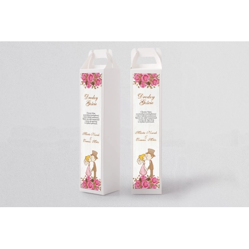 Pudełko na alkohol Naturalna Miłość Motyw 1