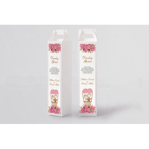 Pudełko na alkohol Naturalna Miłość Motyw 4