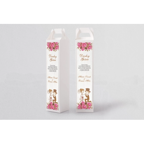 Pudełko na alkohol Naturalna Miłość Motyw 5