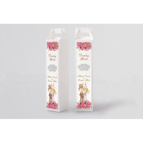 Pudełko na alkohol Naturalna Miłość Motyw 6