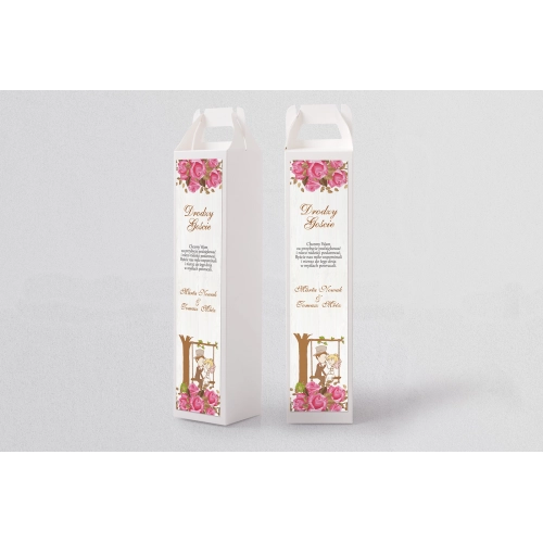 Pudełko na alkohol Naturalna Miłość Motyw 7