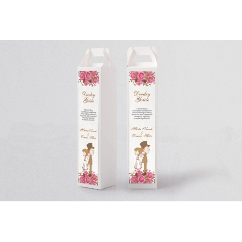 Pudełko na alkohol Naturalna Miłość Motyw 10