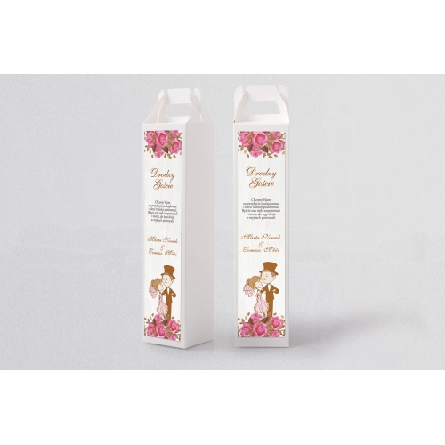 Pudełko na alkohol Naturalna Miłość Motyw 13