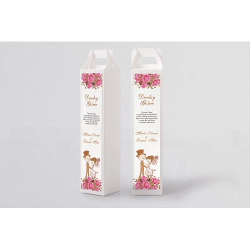 Pudełko na alkohol Naturalna Miłość Motyw 17