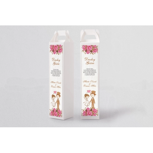 Pudełko na alkohol Naturalna Miłość Motyw 18