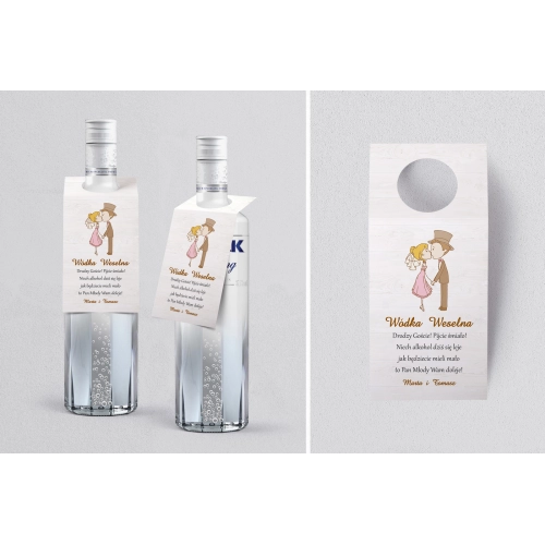 Zawieszka na alkohol oczko Naturalna Miłość Motyw 1