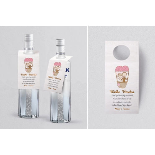 Zawieszka na alkohol oczko Naturalna Miłość Motyw 4