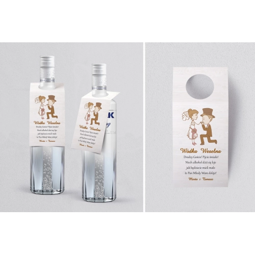 Zawieszka na alkohol oczko Naturalna Miłość Motyw 5