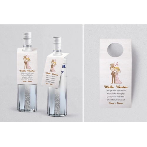 Zawieszka na alkohol oczko Naturalna Miłość Motyw 6