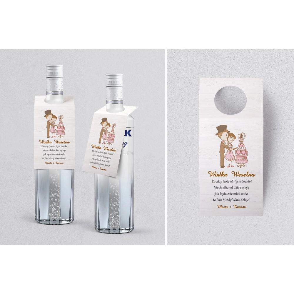 Zawieszka na alkohol oczko Naturalna Miłość Motyw 8