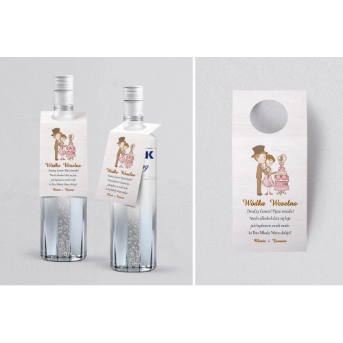 Zawieszka na alkohol oczko Naturalna Miłość Motyw 8