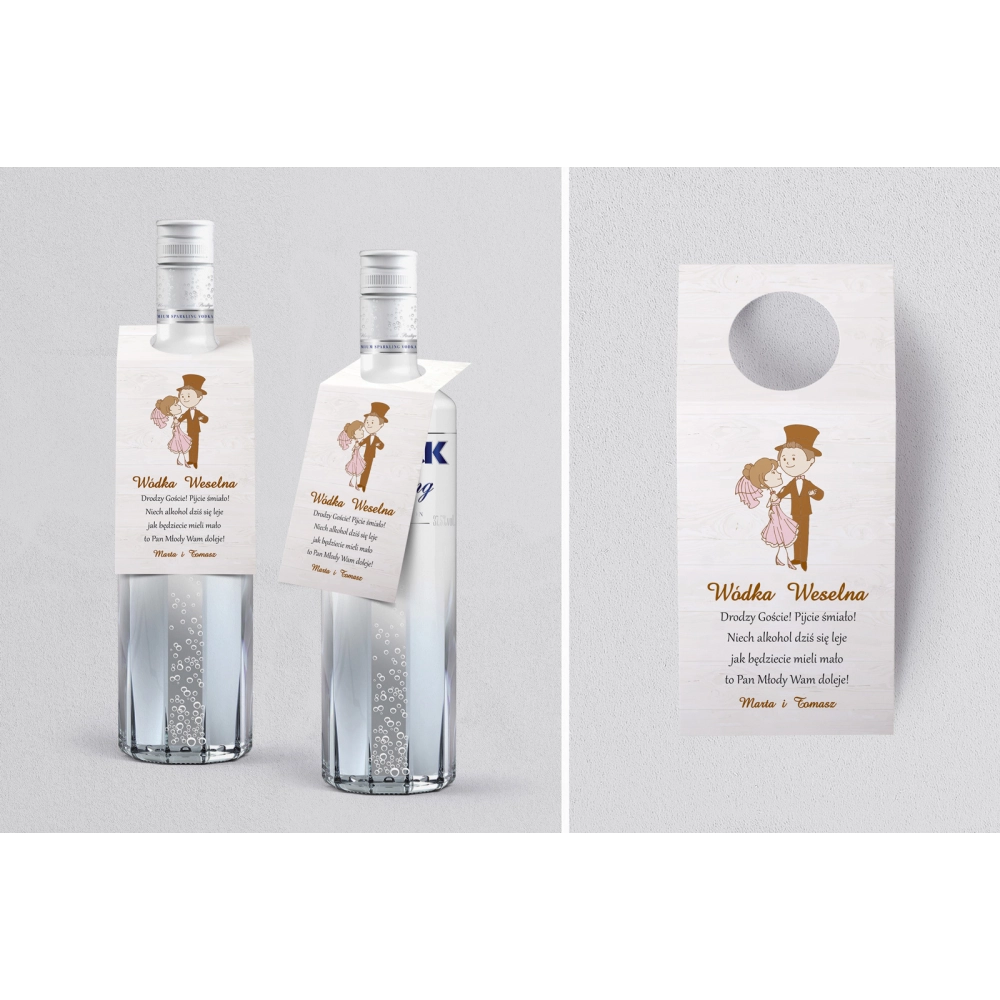 Zawieszka na alkohol oczko Naturalna Miłość Motyw 13