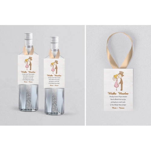 Zawieszka na alkohol Naturalna Miłość Motyw 1